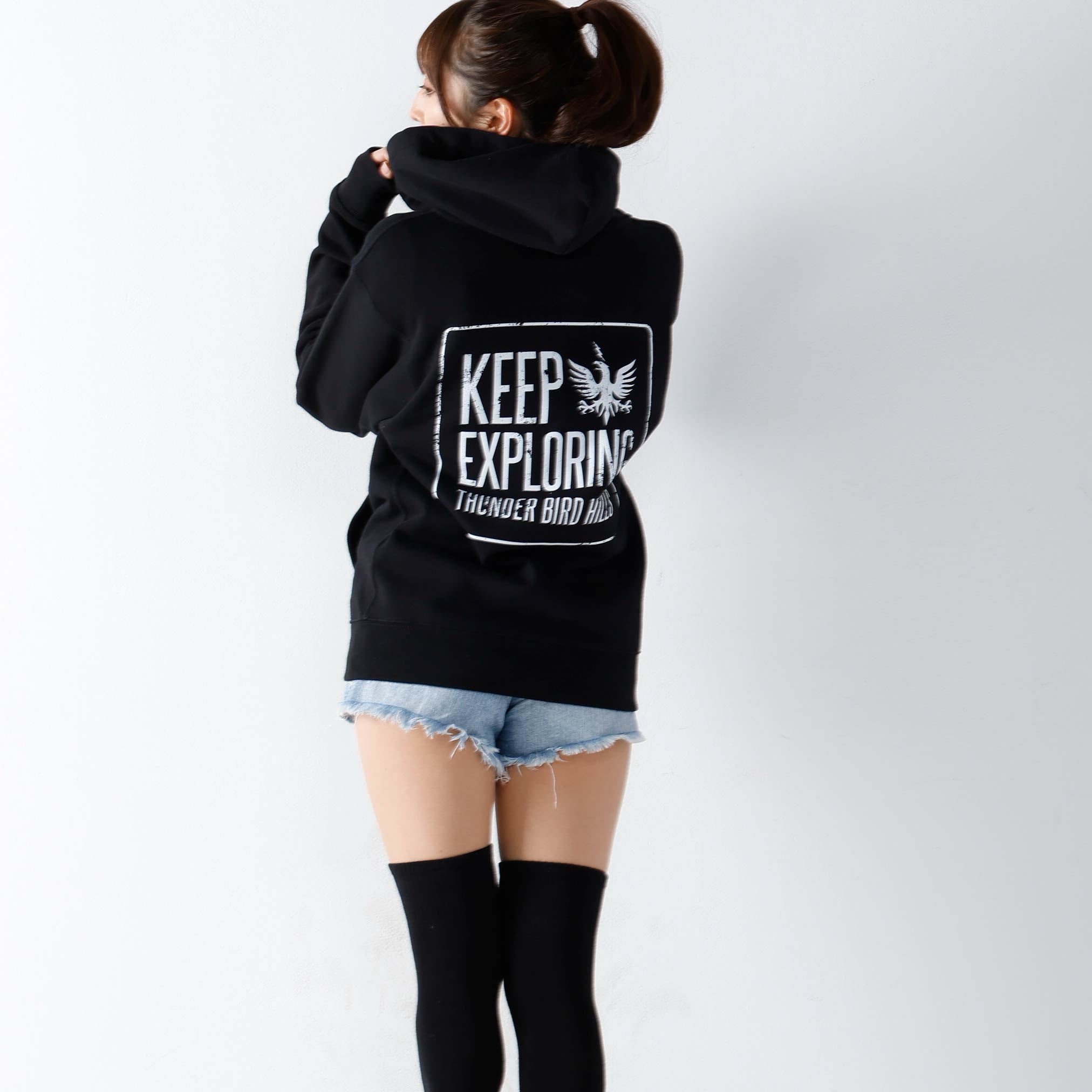 Full-zip hoodie TBH LOGO