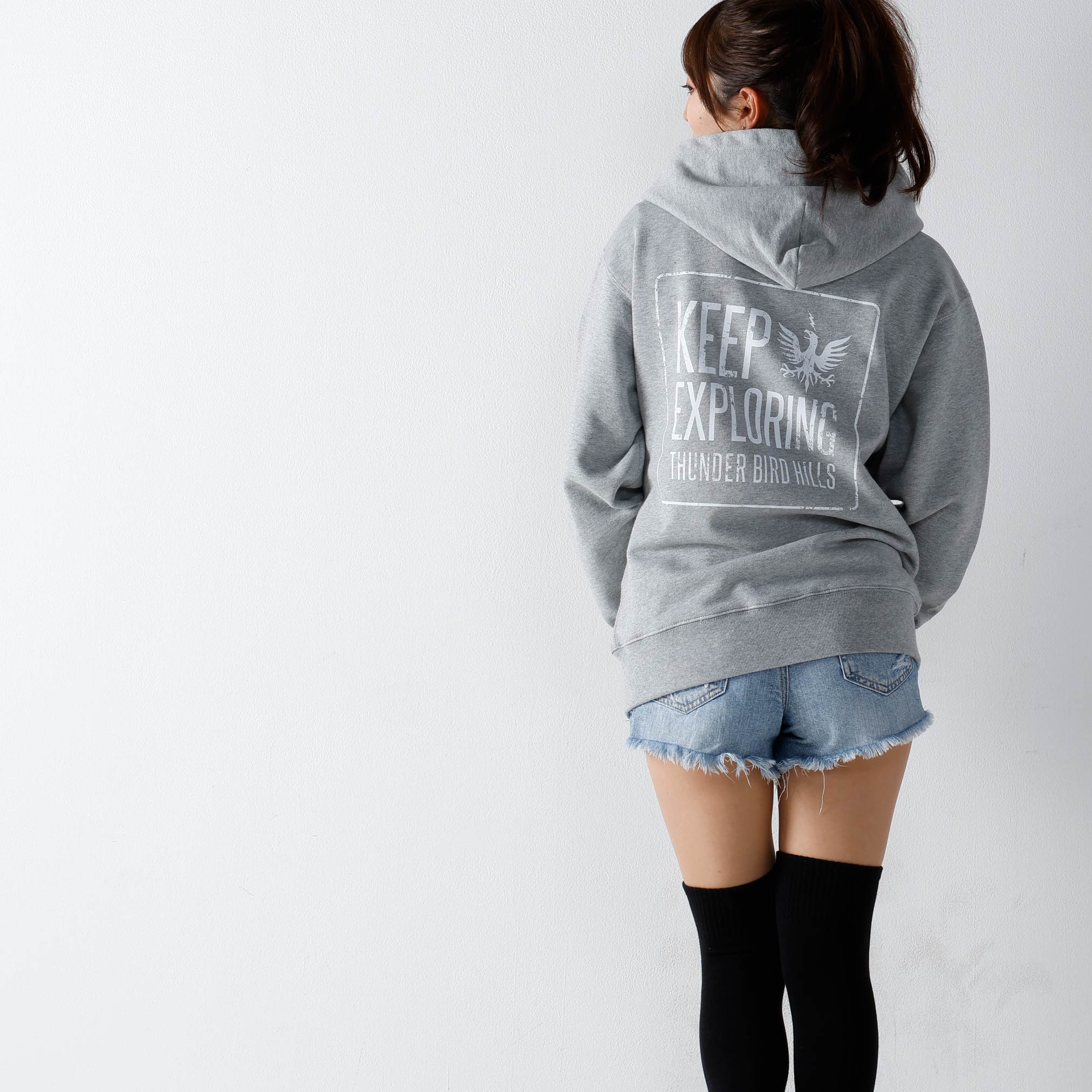 Full-zip hoodie TBH LOGO